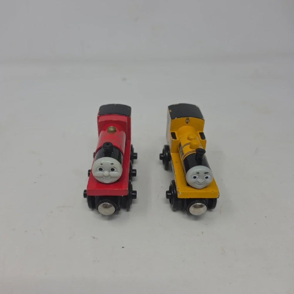 Thomas & Friends Wooden Railway James and Duncan Magnetic Engines lot. X